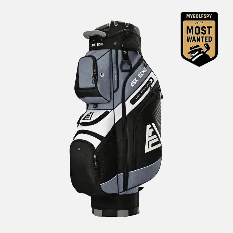 Golf T-Lock 14-Way Cart Bag – Quiet, Stable & Spacious