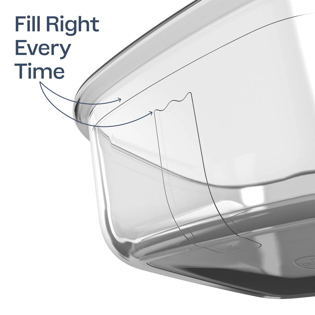 Voila�?Glass Food Storage Containers | Set of 4