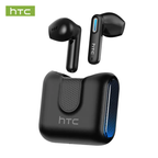 HTC NE49 TWS Wireless Earbuds - Bluetooth 6.0 Gaming Headsets, High Fidelity, IPX5 Waterproof Headphones, Built-in Microphone, Gaming Stuff, Headphones Bluetooth, Mens Gifts, Birthday Gifts for Him, Ideal for Sports