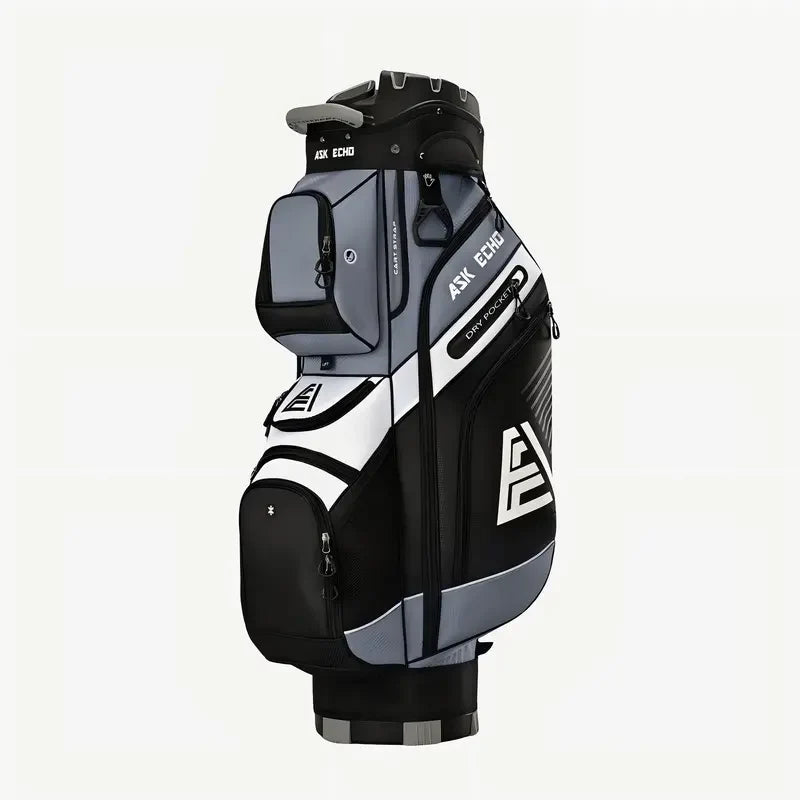 Golf T-Lock 14-Way Cart Bag – Quiet, Stable & Spacious