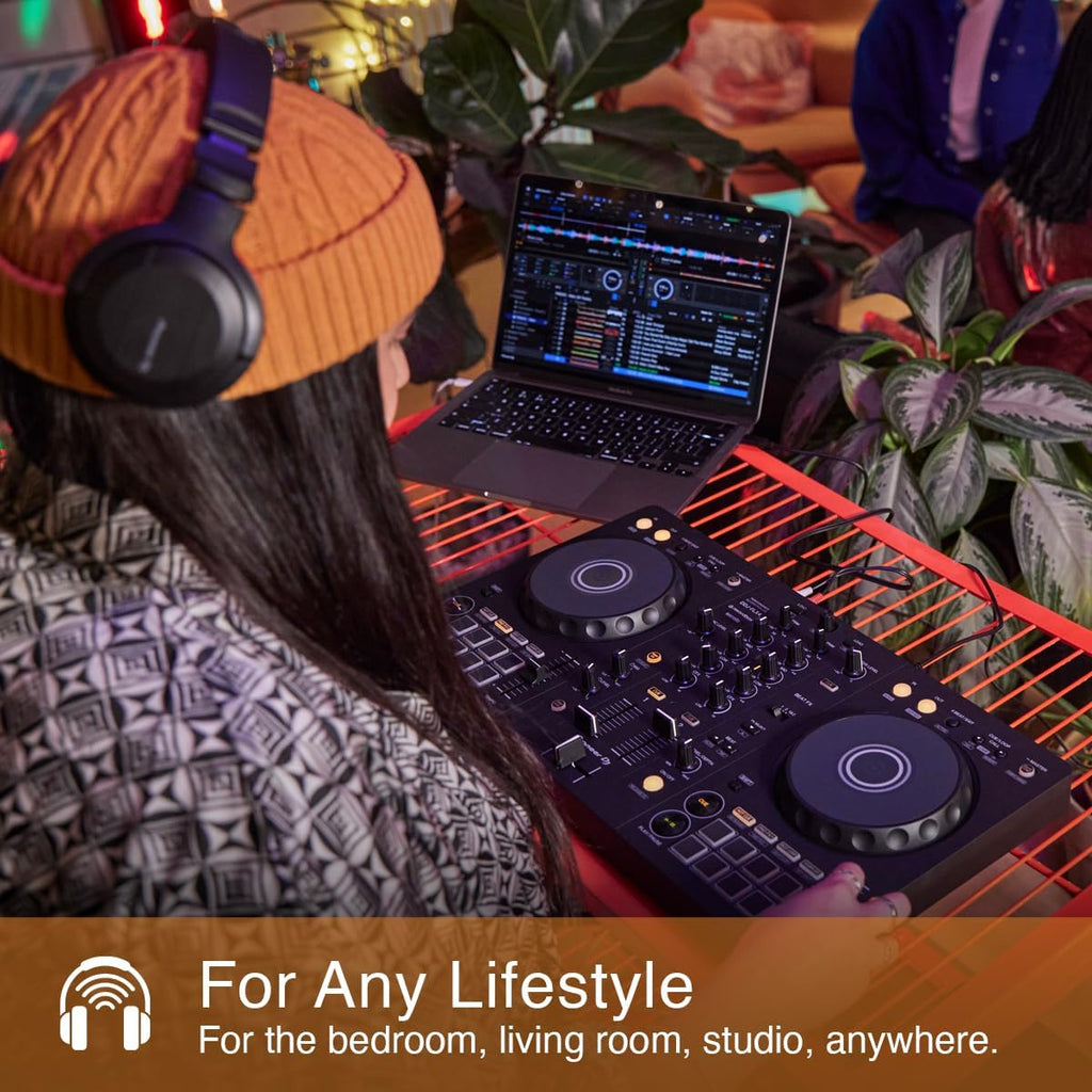 DJ DDJ-FLX4 2-Channel DJ Controller, 16 Pads, Graphite